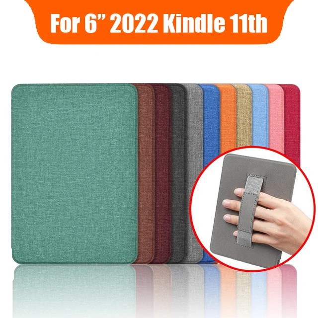 Magnetic Smart Fabric Handle Case For 6” All-new Kindle 2022 Release 11th  Generation 6 Inch Gen C2v2l3 Cover Sleeve Colors Funda - AliExpress