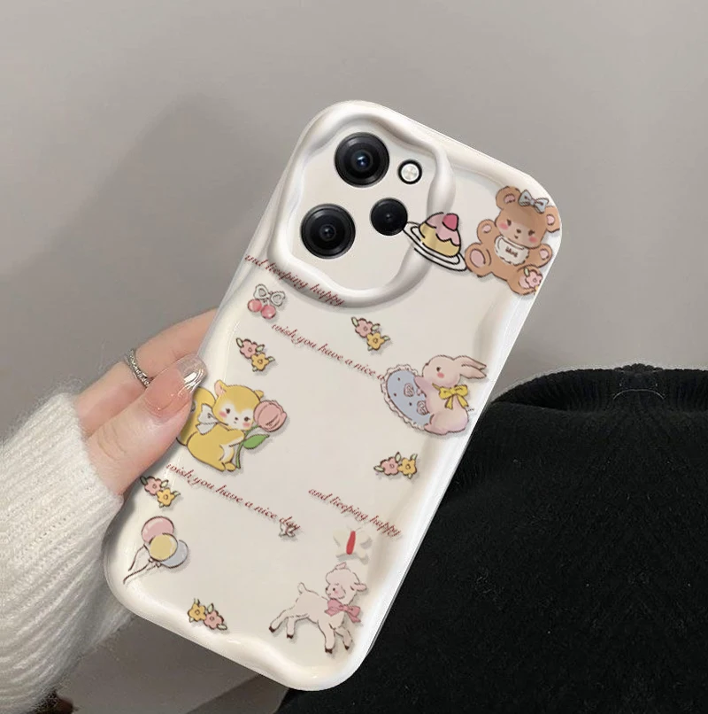 Cute Animal Silicone Cover - Sweet Dog & Cat Design Case