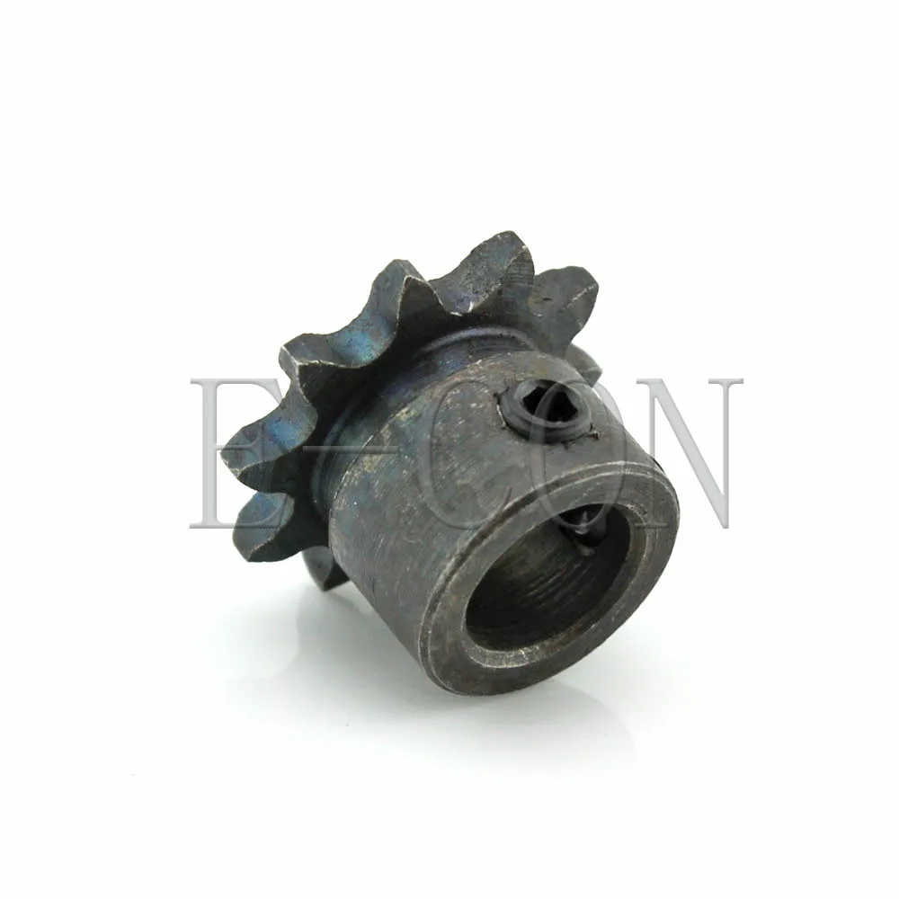 1 PCS 04C 10 Teeth Sprocket Bore 7mm Metal Pilot Motor Gear Roller Chain Drive 25H 10T 2" for Motorcycle Timing Chain DIY