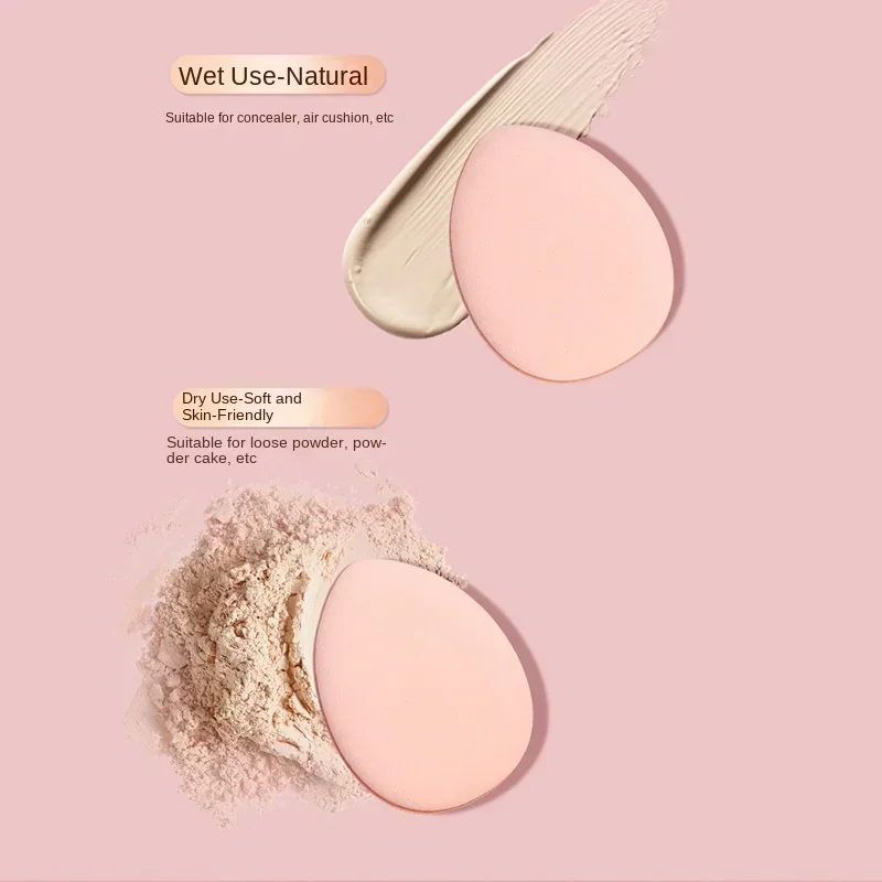 Reusable Loose Puff Makeup 6pcs Mini Finger Powder Sponge For Foundation Powder Puff Suitable For Women's Makeup Functional Tool