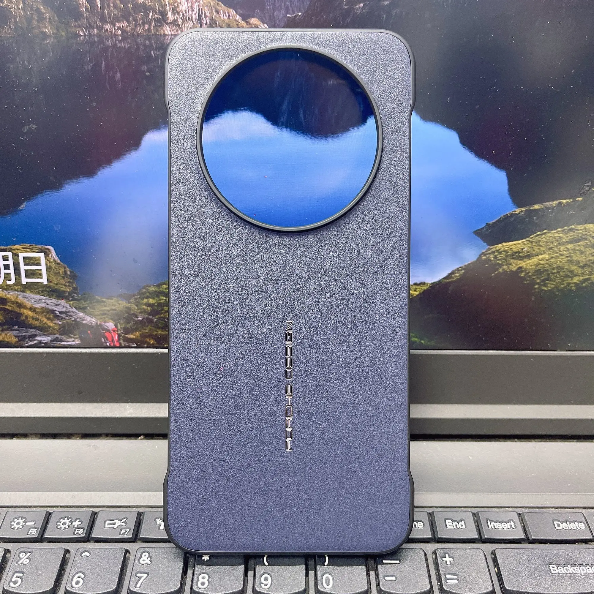 Premium Light Luxury Leather Ultra-thin Borderless Shockproof Case