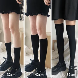 Black Low / Mid / High Tube Socks Classic All-match Over Knee Socks Impervious Velvet Stockings Four Seasons Wear Calf Socks