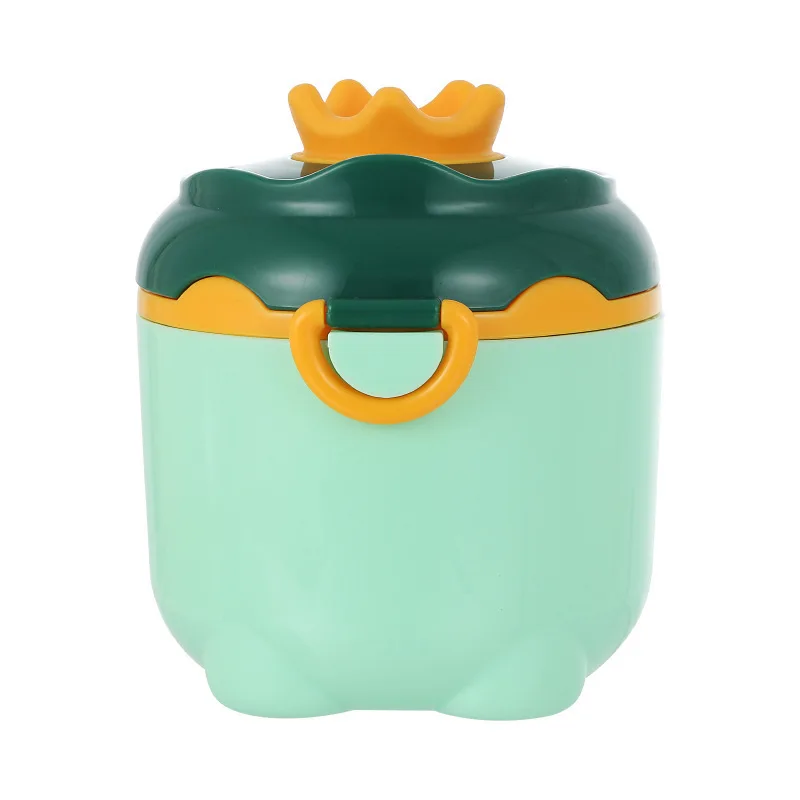 Portable Cute Pig Milk Powder and Snack Storage Container for Infants, Toddlers, and Cereals - BPA-Free