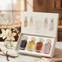 Coffret cadeau de parfum pour femme KAYALI, 4*10ml, parfum naturel longue durée, frais, doux, élégant, floral, fruité, musqué, deux senteurs 3