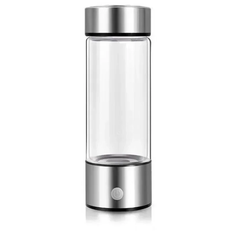 Hydrogen Rich Water Bottle lonizer Alkaline Generator Portable Healthy Cup USB Rechargeable Anti-Aging Hydrogen Water 430ml