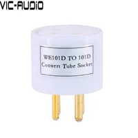 1Piece Western Electric WE101D Top TO 101D Bottom DIY Audio Vacuum Tube Adapter Socket Converter 2