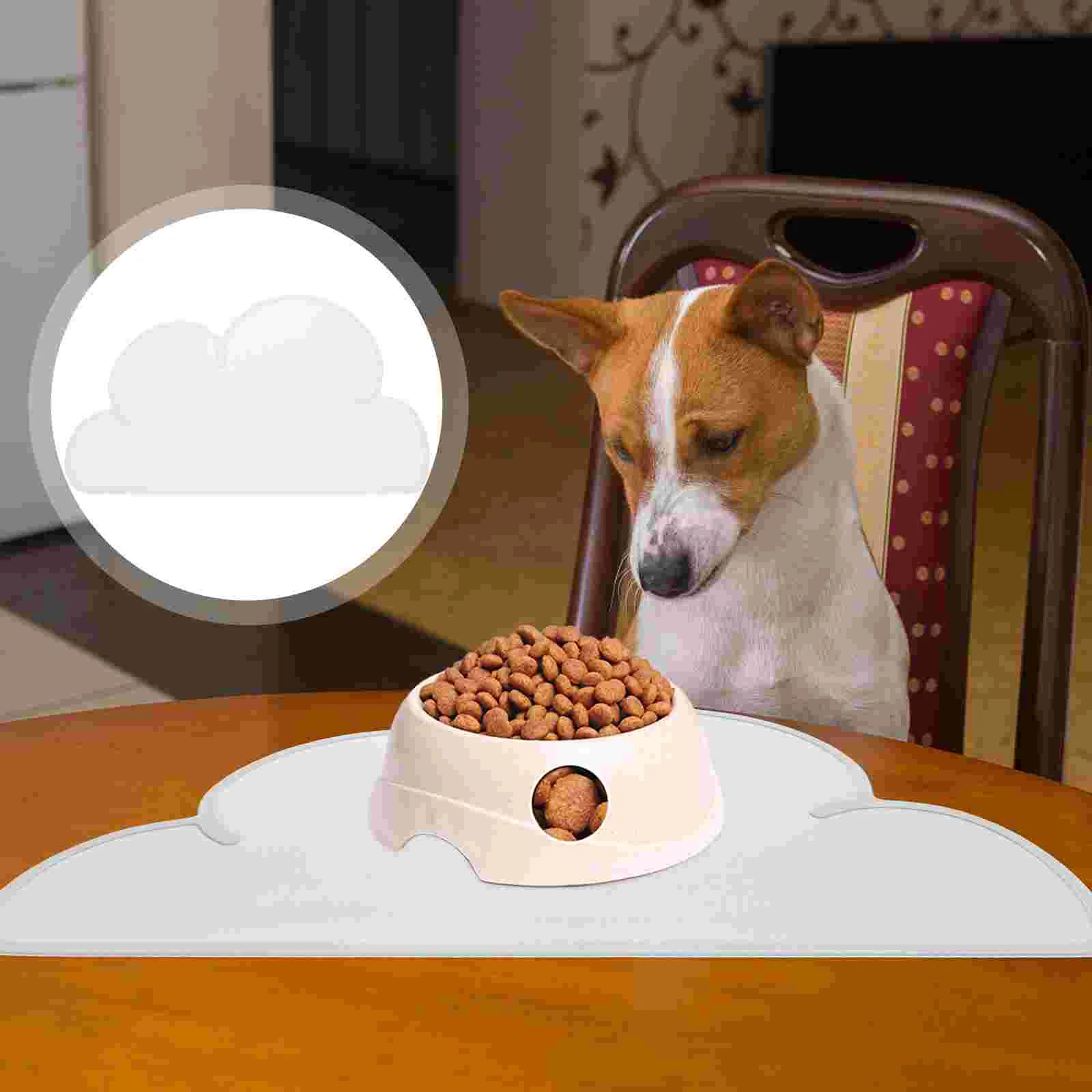 

Mat Dog Pet Food Feeding Bowl Cat Placemat Silicone Tray Waterproof Water Mats Dish Mat Padfor Convenientnon Feeder