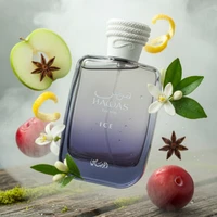 Eau de Parfum pour Homme 100ml, Parfum Frais Fruité Boisé, Pomme, Citron, Bergamote, Ambre, Musc, Bois de Driftwood, Parfum Masculin Longue Durée EDP 2