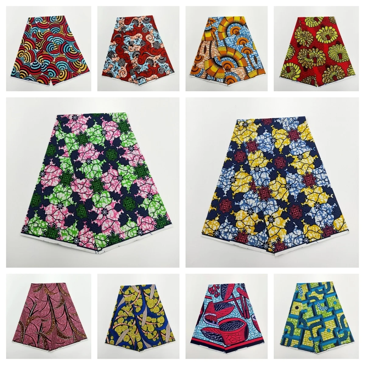 

2023 африканская 100% хлопковая ткань с натуральным воском, ткань Анкара 6 ярдов, ткань с Африканским принтом, ткань для свадебных платьев, африканская ткань, оптовая продажа