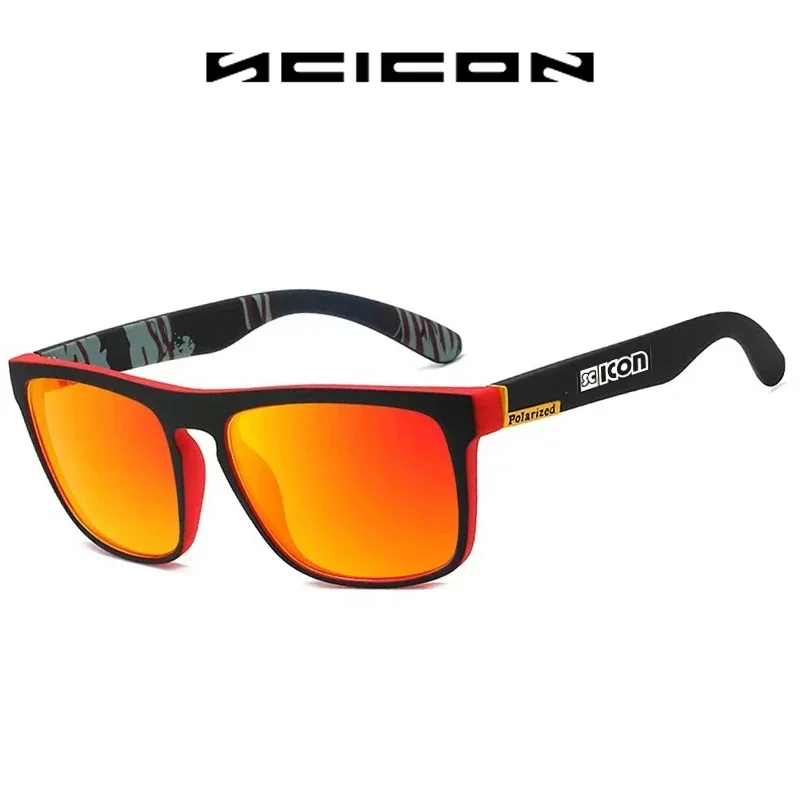 

Italian SCICON box polarized casual sunglasses for cycling around France