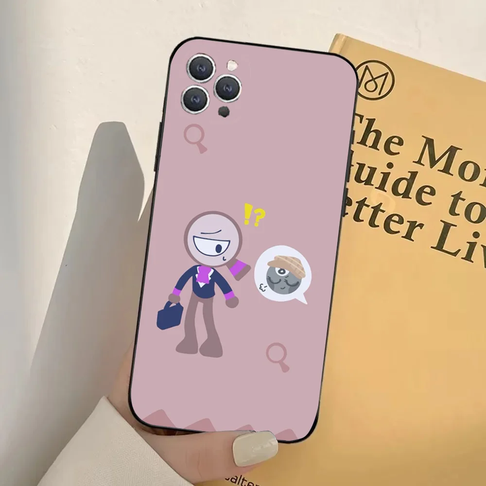 Premium Silicone Soft Phone Case - Game Dandys World Edition for IP 15PLUS  (Z5)