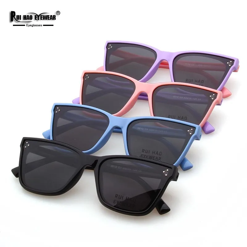 Boy Girl Polarized Sunglasses Children's Sun Glasses Unisex Retro KIDS Glasses