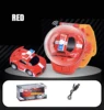 Mini Watch Remote Control 10 M  Car Toy Kid 2.4G Alloy RC Car With light Cartoon Portable USB Charging Children's Birthday Gift 6