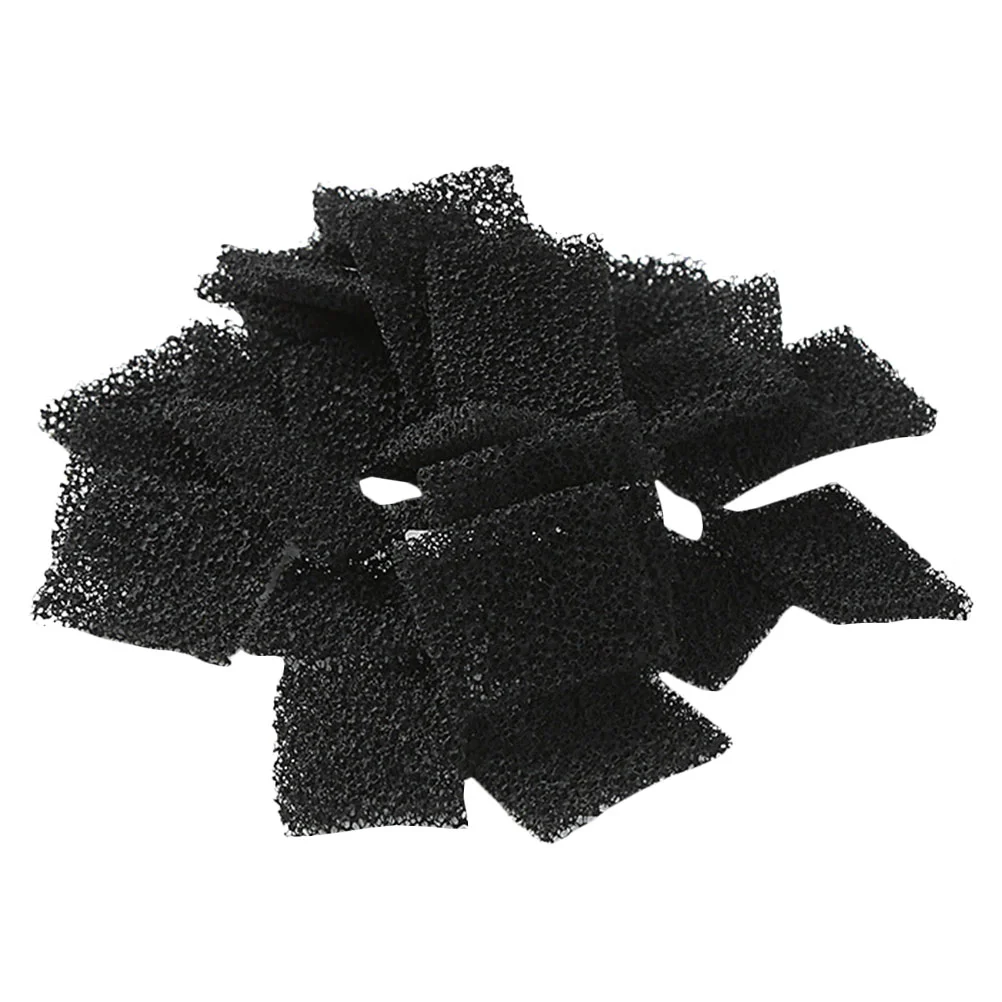 

30Pcs Thicken Water Pump Filter Purify Cleaning Filter Water Feeder Filter Black