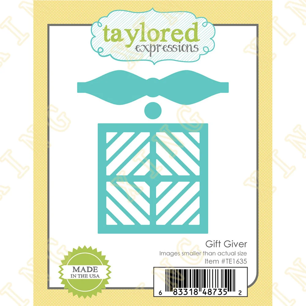 

Metal Cutting Die Scrapbook Embossed Paper Card Album Craft Template Cut Die Stencils New for 2023 Arrival Cut Die Gift Giver