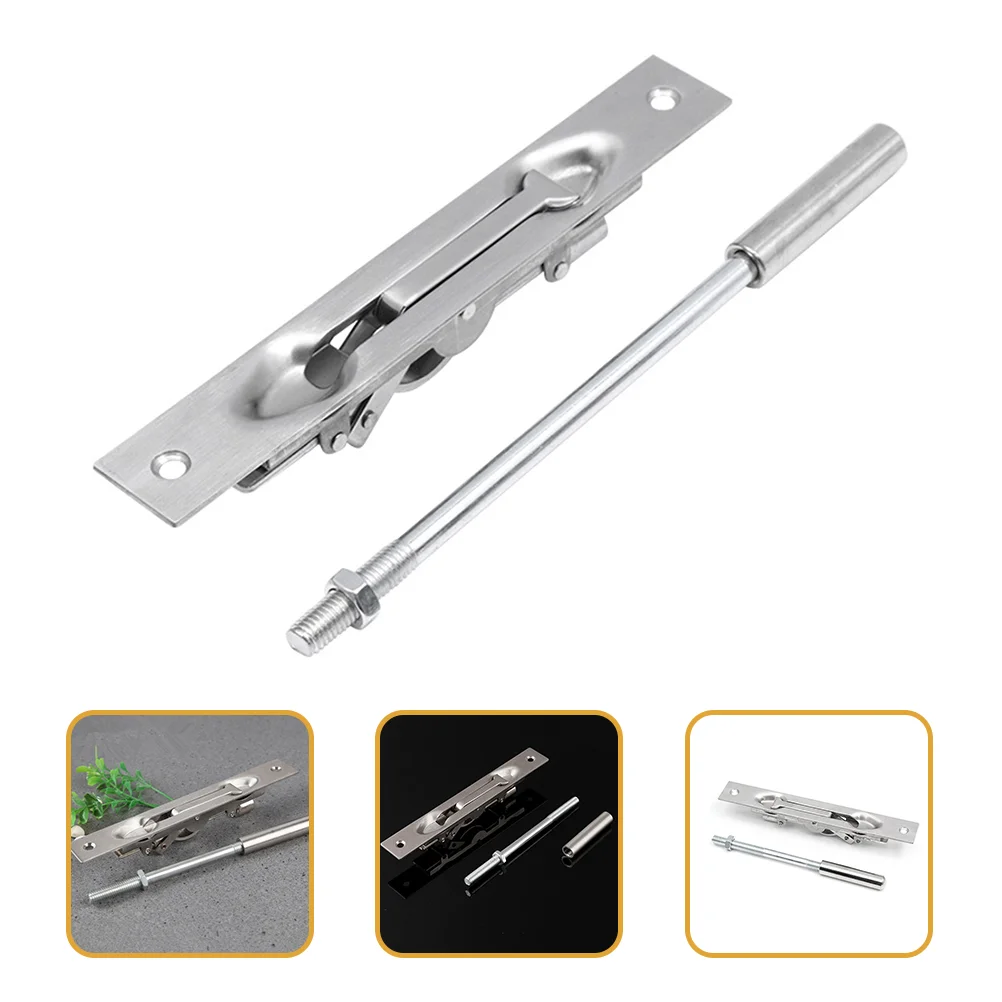 Anti-theft Latch Door Safety Lock Stainless Steel Latches Locks Bolts Security Gate Magnetic Catch Force Barrel