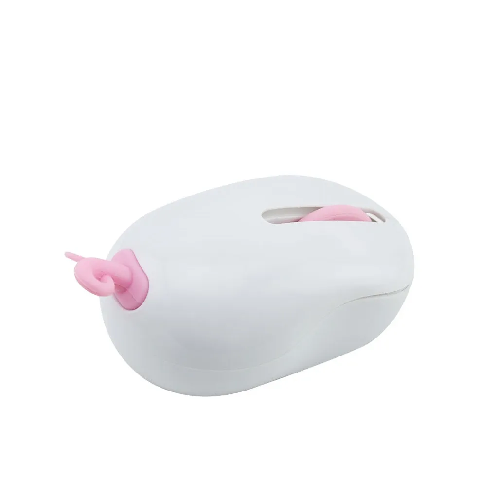 best pc gaming mouse Ouhaobin Portable Mini Mute Mouse 2.4ghz Wireless 1200dpi Cute Pig Creative Design Mice 1200dpi Easy To Carry For Windows computer mouse