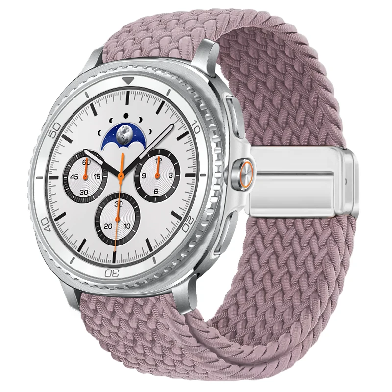 Braided Nylon Solo Loop Bracelet - Magnetic Sports Strap