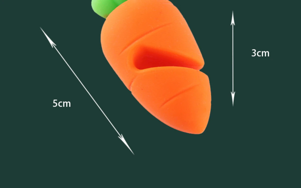 Silicone Carrot Pot Lid Lifting Anti Overflow Device, Practical Kitchen Tool_voghion.com