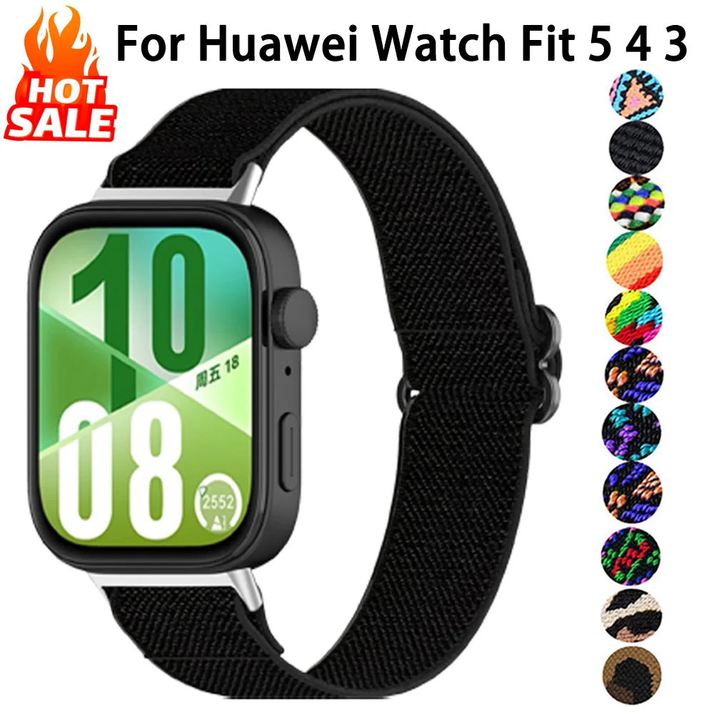 Durable Nylon Loop Strap for Smartwatch Sport Bracelet - Versatile and Comfortable Watch Band Accessories