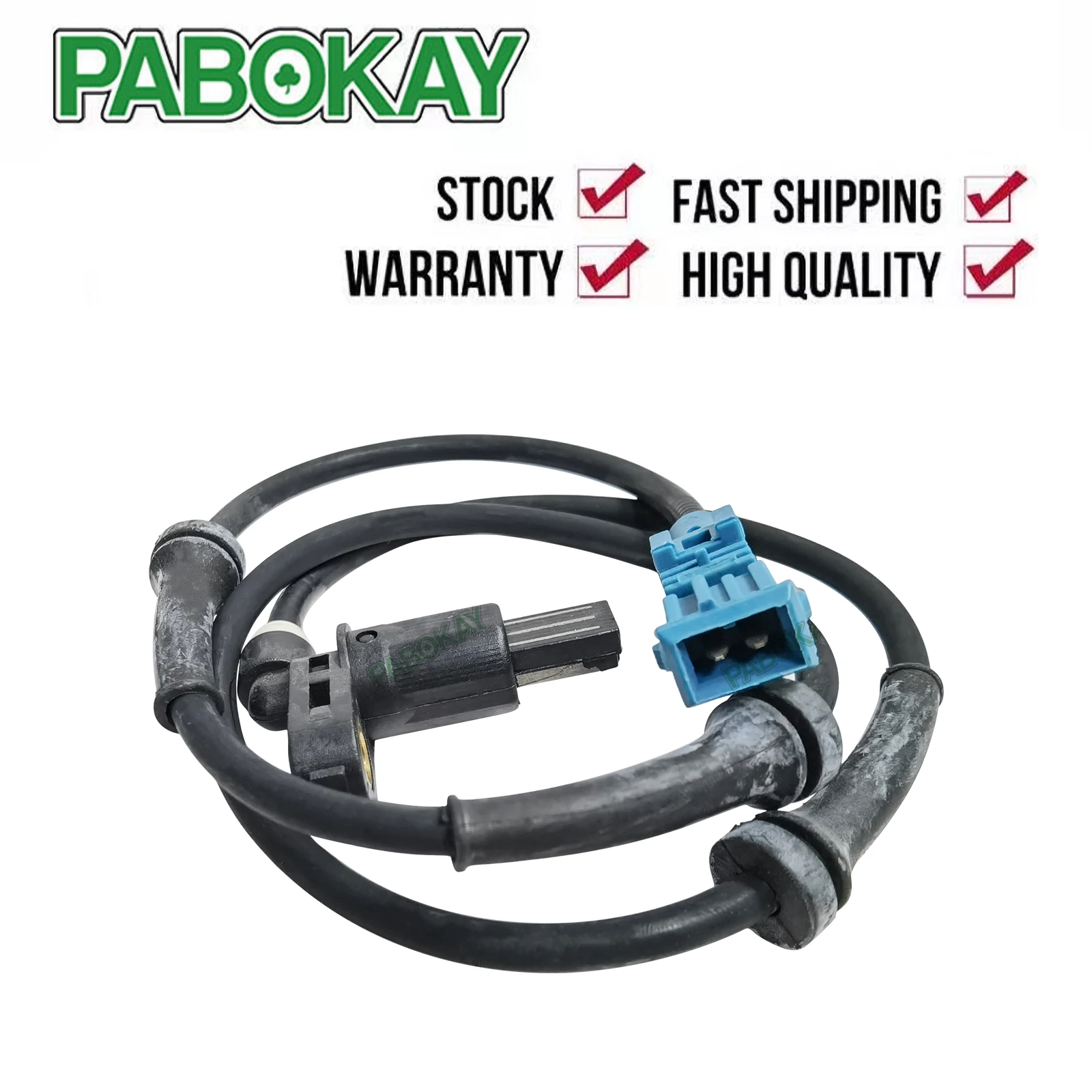 Wheel Speed ABS Sensor Rear For PEUGEOT 206 89bhp 1.6 98-00 Petrol Apec 454579 4545.77 4545.79 454577 80950060 8290149