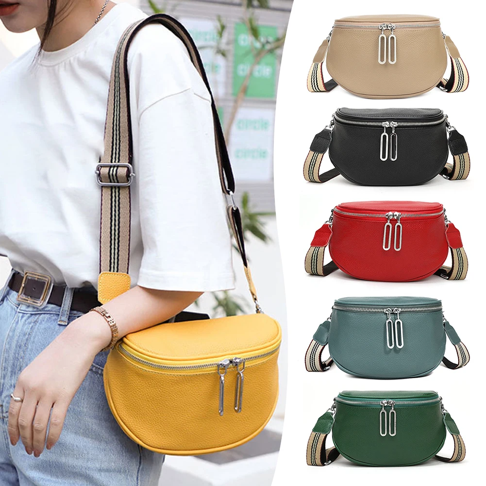 Fashionable Messenger Bag Large Capacity Portable Nicely Made Chest Bag Shoulder Bag For Women Birthday Gift