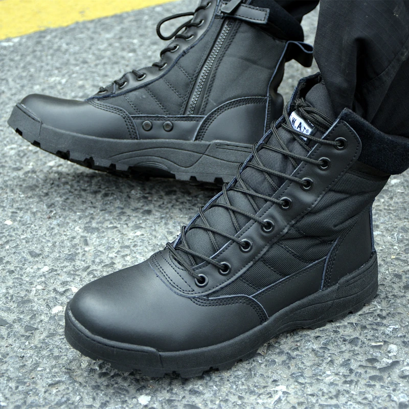 

Men's Boots Outdoor Desert High-top Tactical Boot Military Fans Training Boots Men's Military Training Shoes Combat Boots Botas