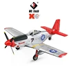 Weili Remote Control Aircraft Xka280 4-Channel P51 Fighter 6 Axis Gyroscope Fixed Wing Glider Flight Model Rc Aircraft Toy gift 3