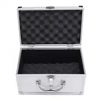 Portable Aluminum Tool Box Large Safety Equipment Toolbox Instrument Box Storage Case Suitcase Impact Resistant Case With Sponge 1