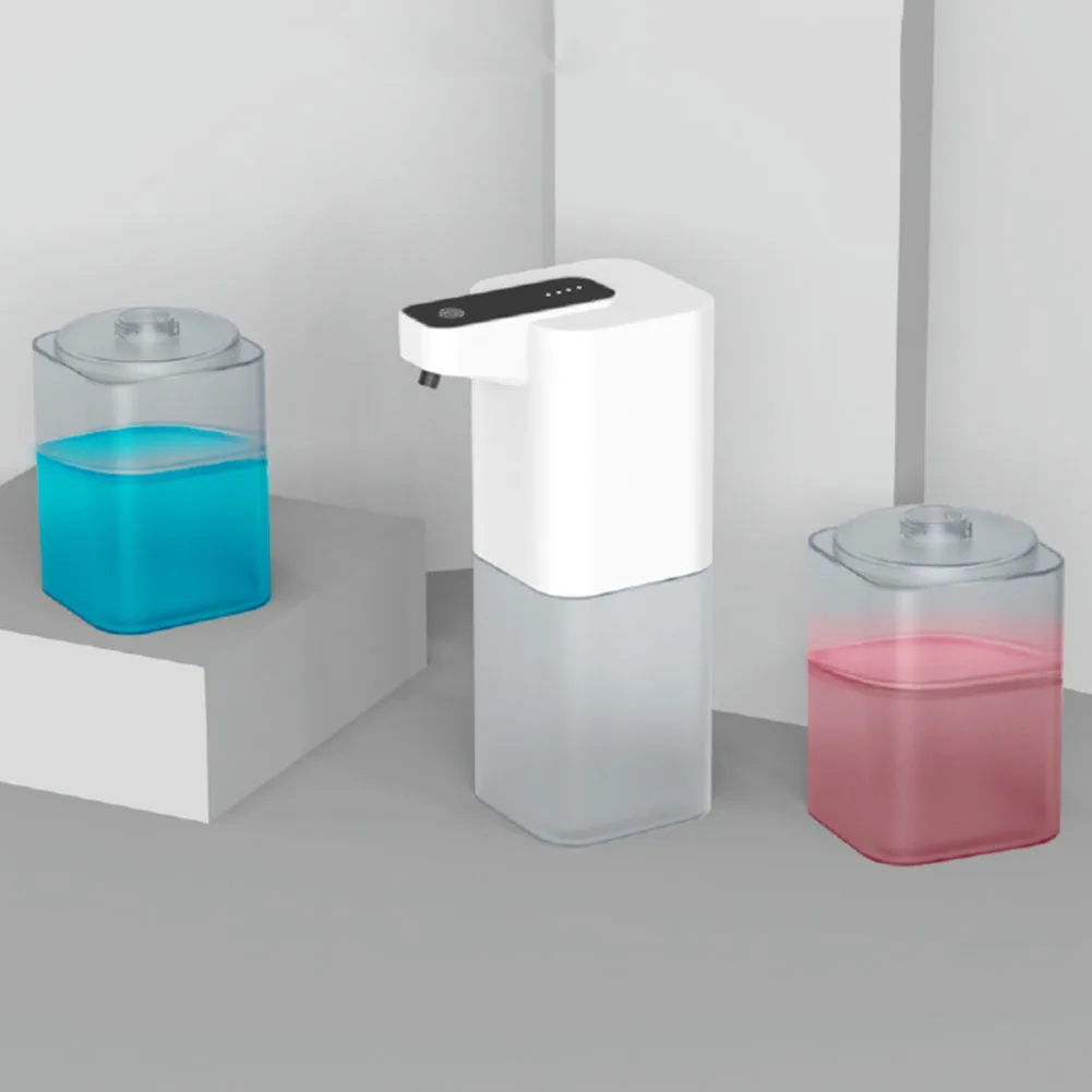 Automatic Liquid Soap Machine Intelligent Charging Universal Foaming Dispenser Touchless Sensor Waterproof for Bathroom School 3