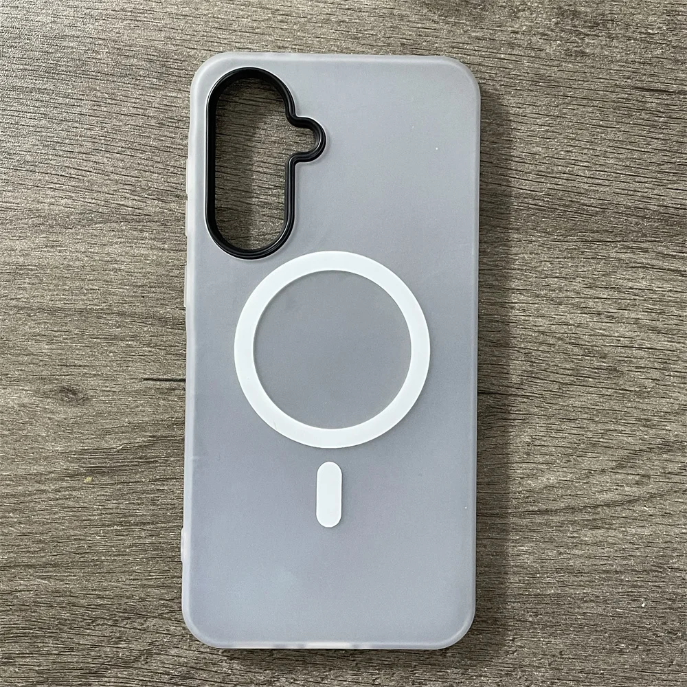 Vibrant Candy Color Magnetic Matte Phone Case - 2-in-1 Design
