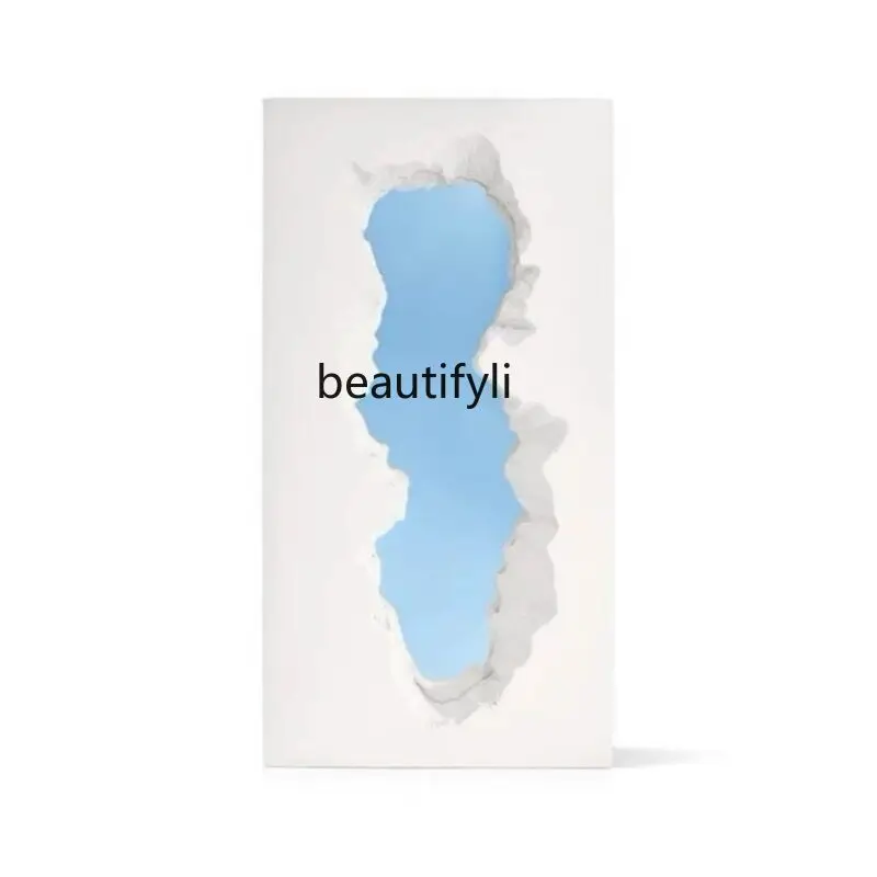

Italian Bedroom Broken Full-Body Floor Mirror Cloakroom Clothing Store Fitting Mirror