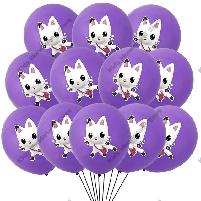 개비 인형 집 라텍스 풍선 부케로 파티에 마법과 기쁨을 선사하세요.