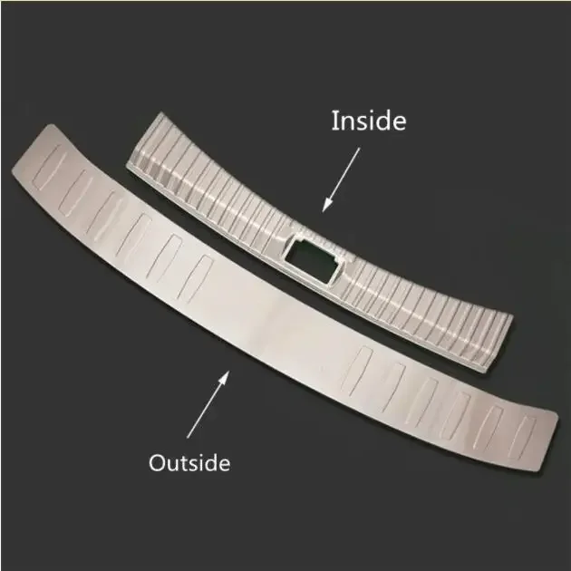 Ford Kuga 2013 2014 2015 2016 2017 2018 2019 2020 스테인레스 스틸 후면 범퍼 보호대 트렁크 가드 트레드 플레..