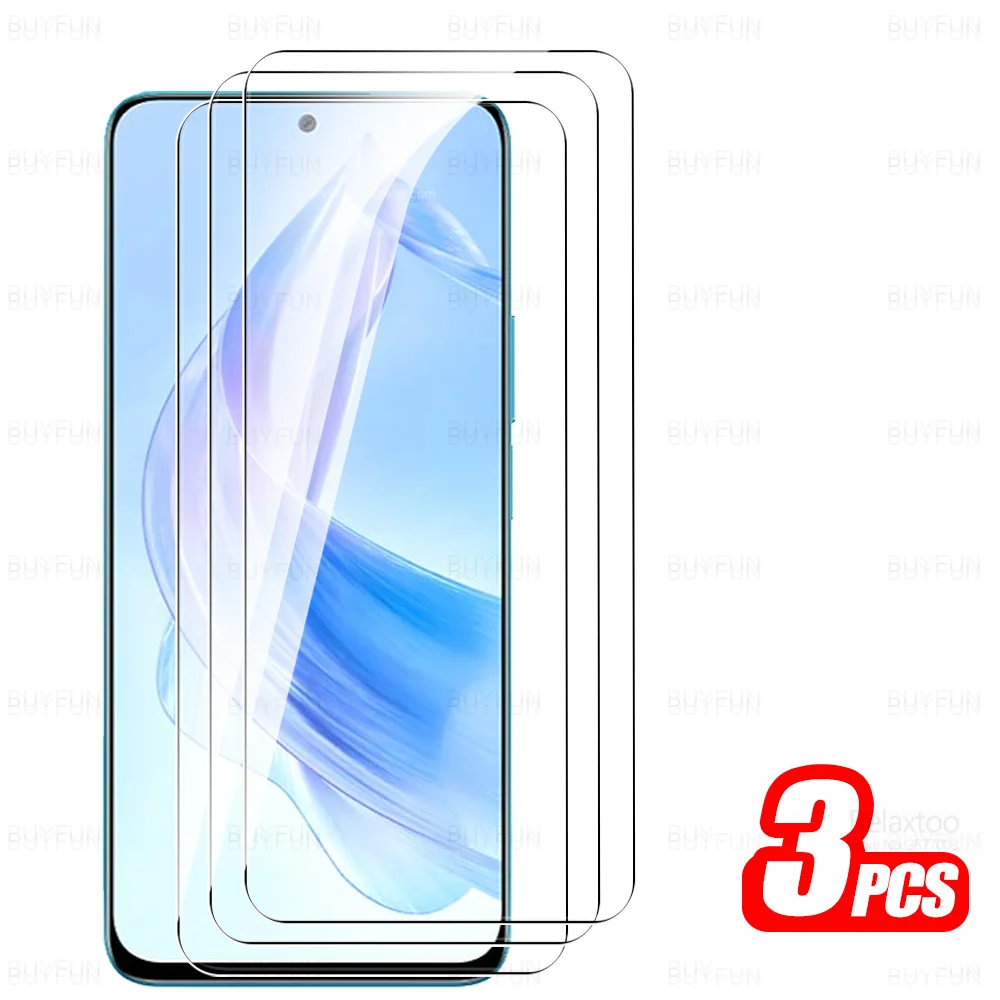 3 Protectores de Pantalla Cristal Templado para Honor 90 Lite - X50i 5G