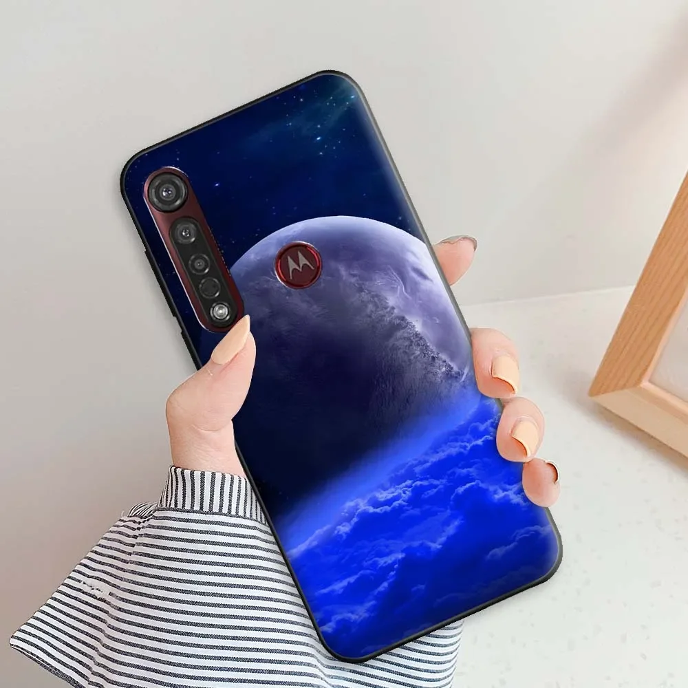 Sleek Matte Silicone Protective Case - Fashion TPU Back Cover for Motorola Moto G8 Plus, G8 Play & G8 Power