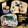 24/48 Sets Graduation Rubber Duck Cap Gift Boxes with Mini Grad Bulk Grad Party Favor Grad Candy Boxes for Graduation 6