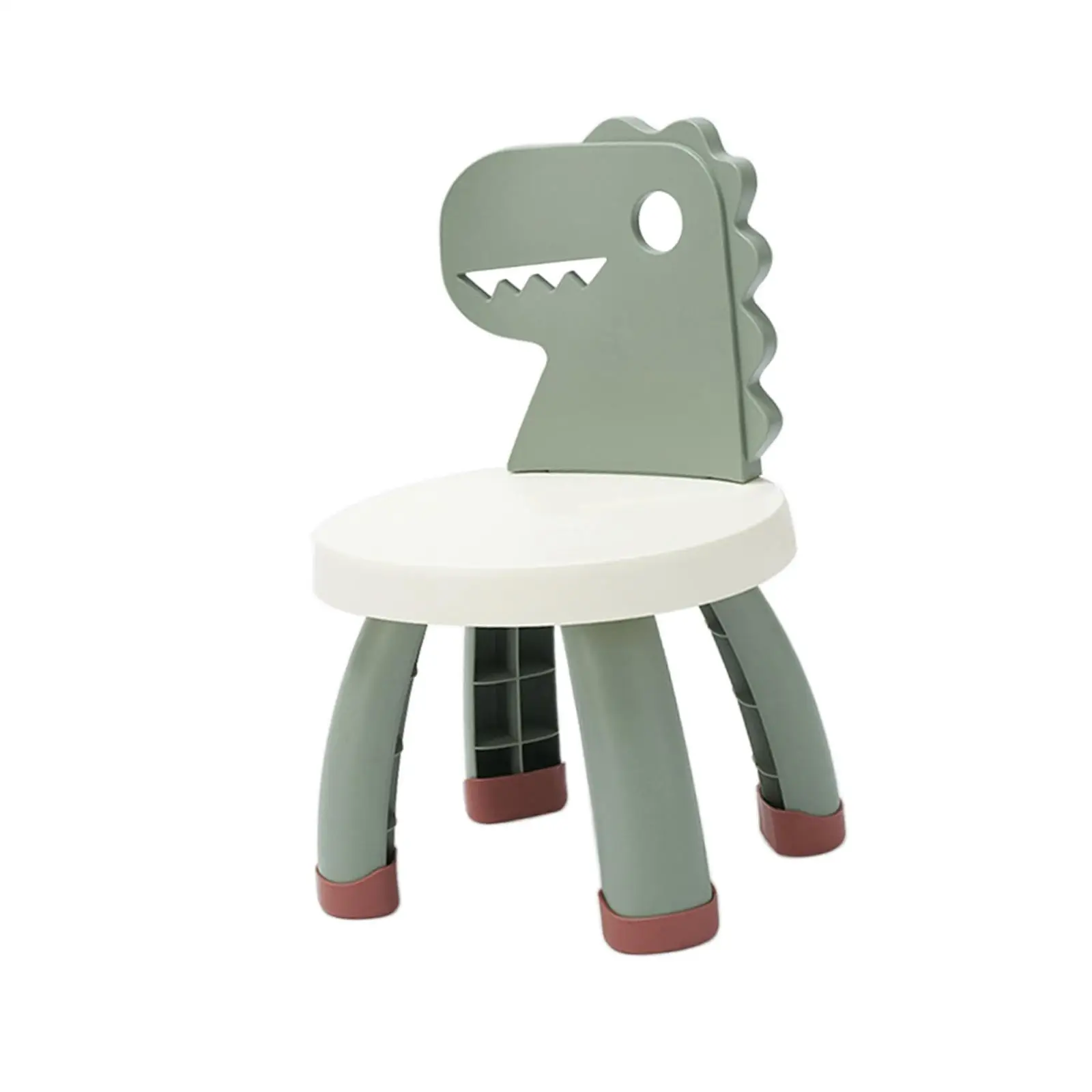 Cartoon Dinosaur Toddlers Chair Sturdy Multifunction Kids Chairs Child Step Stool for Families Classrooms Christmas Present images - 6