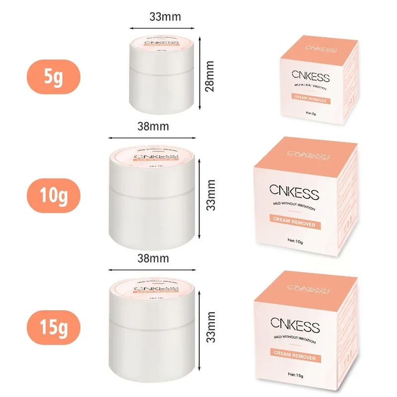 15g 아이래쉬 어드민케 레모블루로즈 글루 리무버 크림베지터블 크림 속눈썹 리무버 맞춤형 로고 가능 속눈썹 연장 살롱용