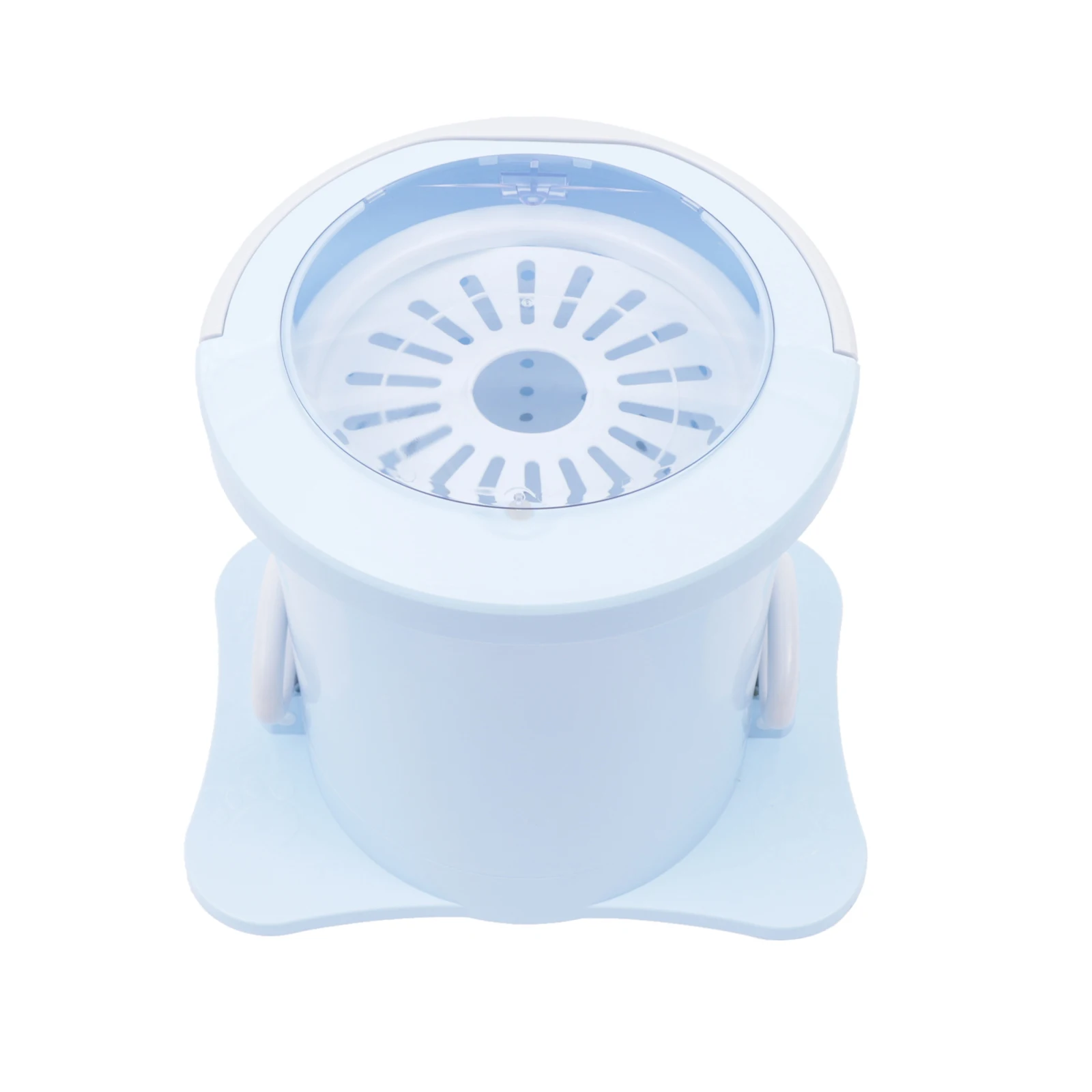 Manual Pulling Rope Dehydrator Portable Laundry Dryer Barrel Double-Drive Design