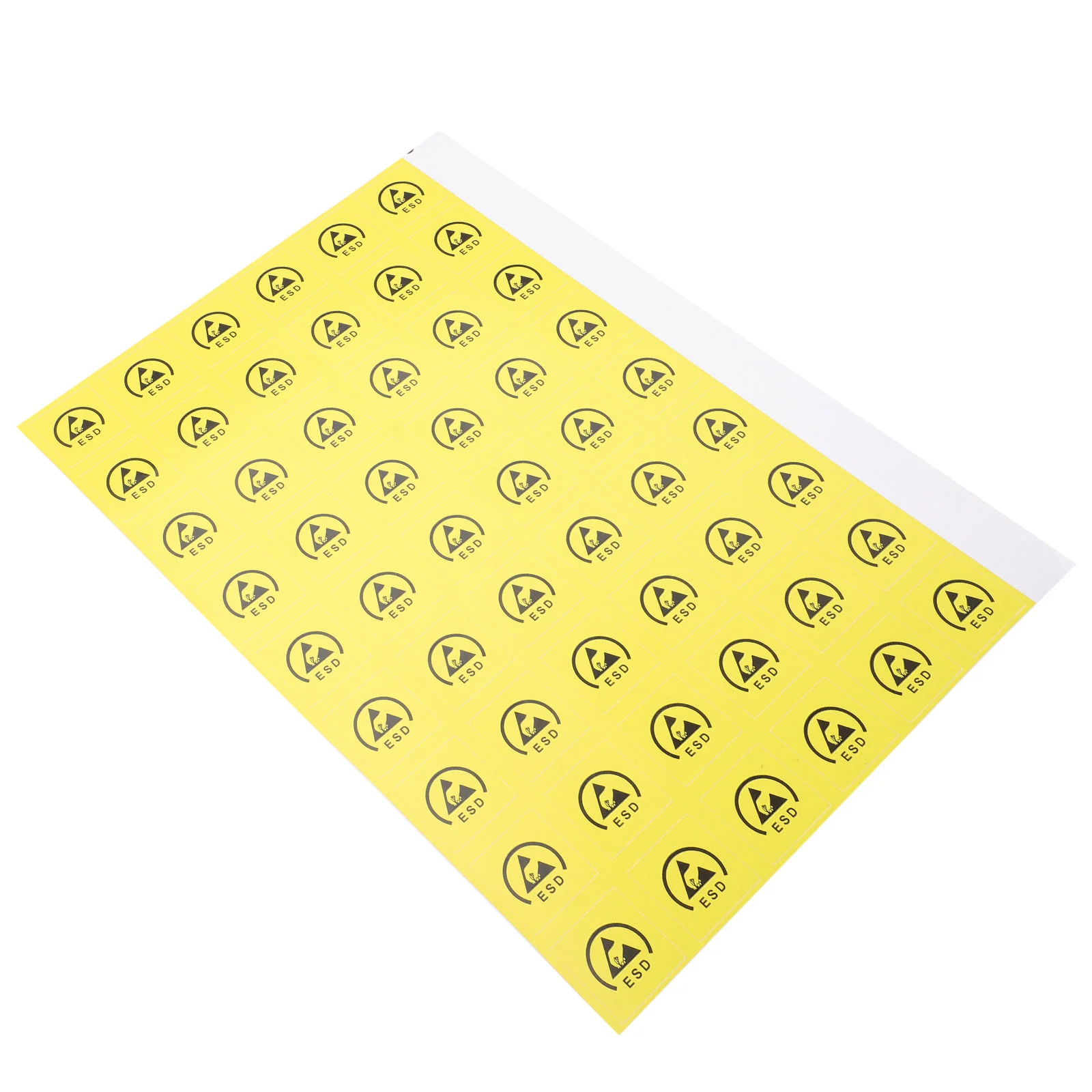 

200 Pcs Static Stickers Caution Warning Decals Self Adhesive Safety Applique Shipping Anti-static Label