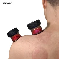 Fitdash smart cupping device infrared red light  massager device electric vacuum heated cupping 1