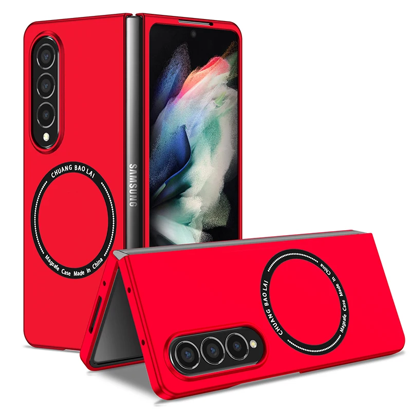 Magnetic Wireless Charging Shockproof & Anti-Fingerprint Case with Magsafe Compatibility