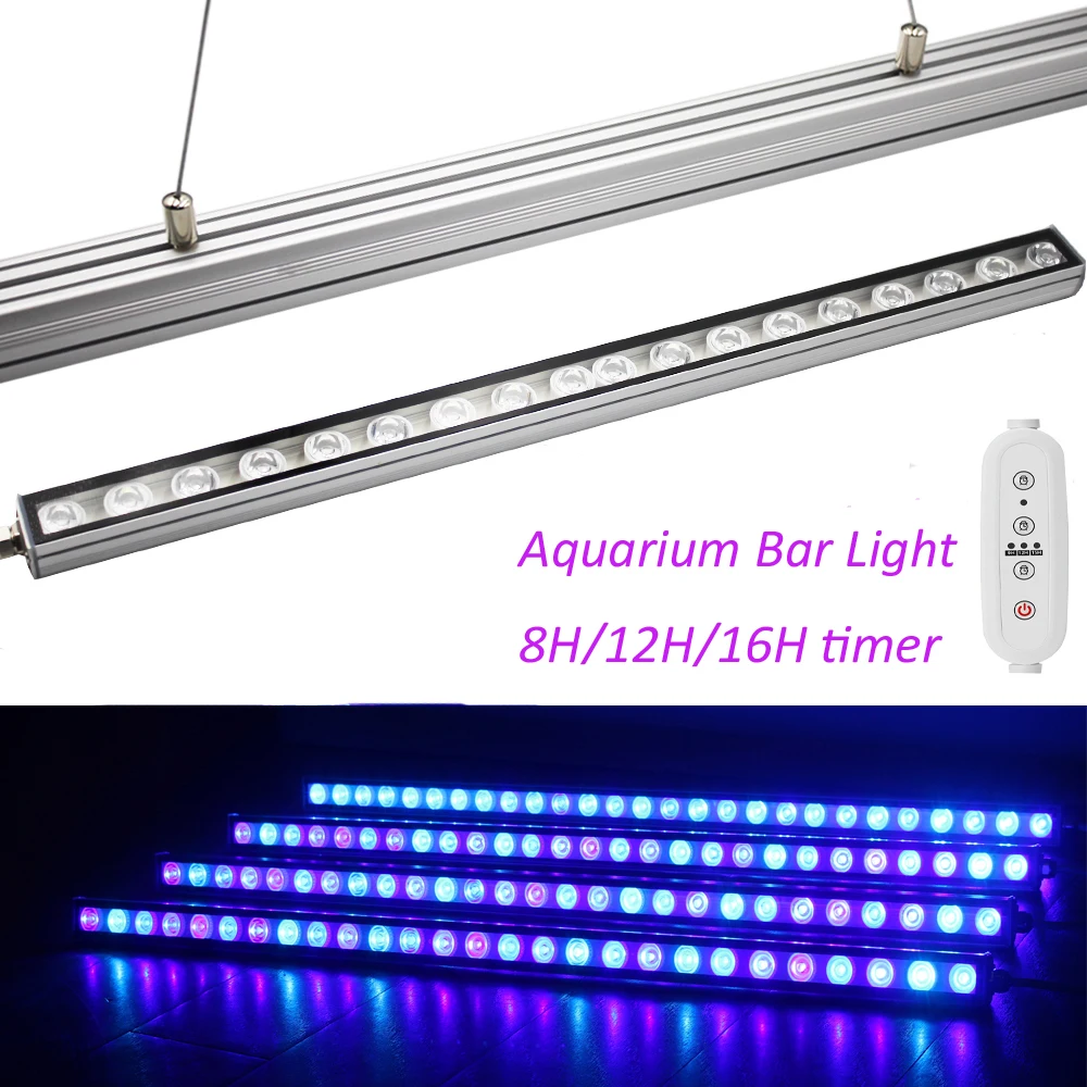 AllBlueAquariumLightBar18x3W27x3W450nm470nmForCoralReefLPS