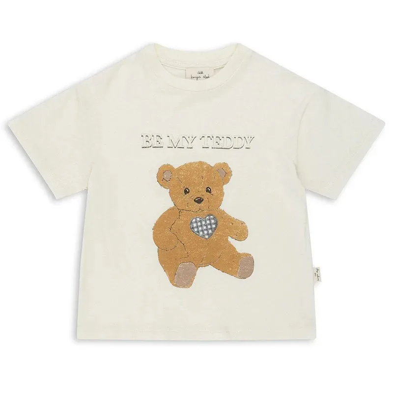 2025 Summer KS Baby Girls Cartoon Swan T Shirts Bodysuits Children's Clothing Boys Cotton Gorilla T-shirt Polos Kids Homewear 6