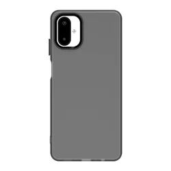 Shockproof & Anti-Fingerprint Color Phone Case for Galaxy M06 5G (Black)