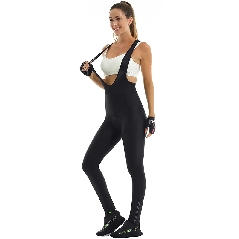 X-TIGER Whole Black 5D GEL Pad Pro Women's Cycling Bib Pants 2