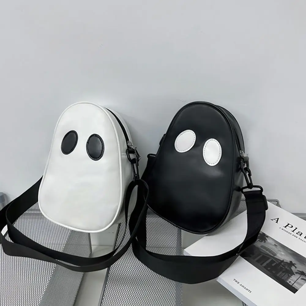 

All-match Couples Shoulder Bags Handbag Messenger Bag Korean Style Canvas Bag Cute Small Bag Women Crossbody Bag Devil Ghost
