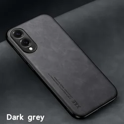 Funda de cuero de lujo para teléfono con soporte de placa de metal y soporte para automóvil