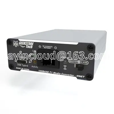 

Ethernet MATENET H-MTD 100base-t1 100M on-board In-vehicle Ethernet Converter To RJ45 Standard Ethernet